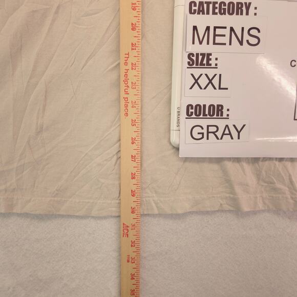 Hunt And Company Supra Casual Crew Neck Graphic T Shirt Mens Size 2XL Gray - Picture 6 of 9